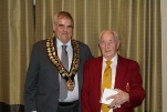 Vic Pye recieving long service award.JPG